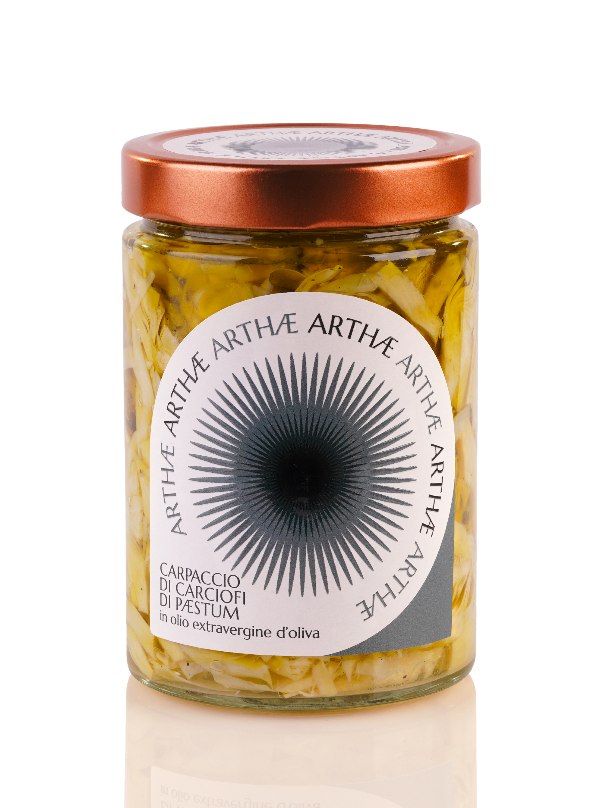 Carpaccio di carciofi in olio extravergine di oliva
