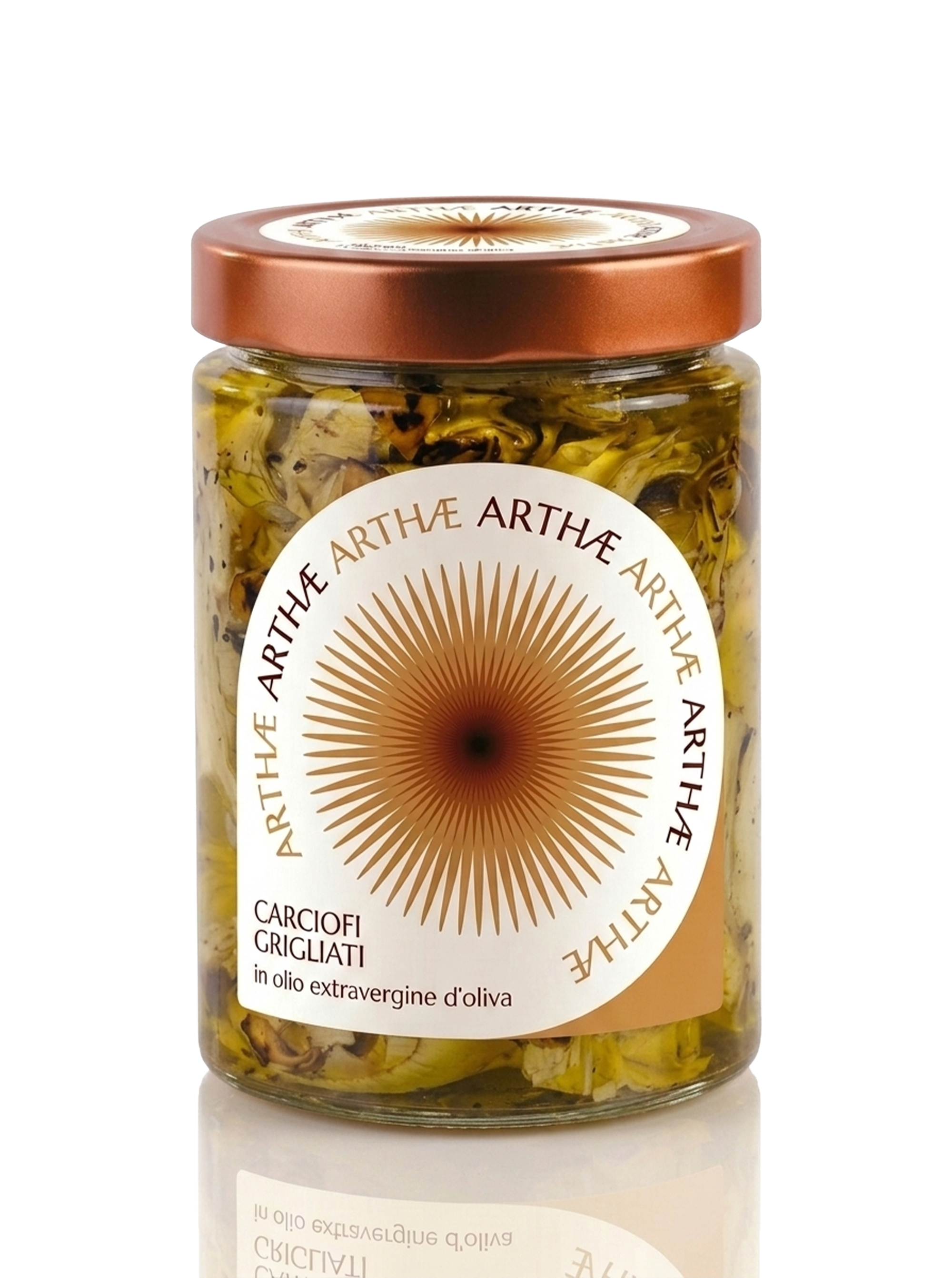 Carciofi grigliati  in olio extravergine di oliva