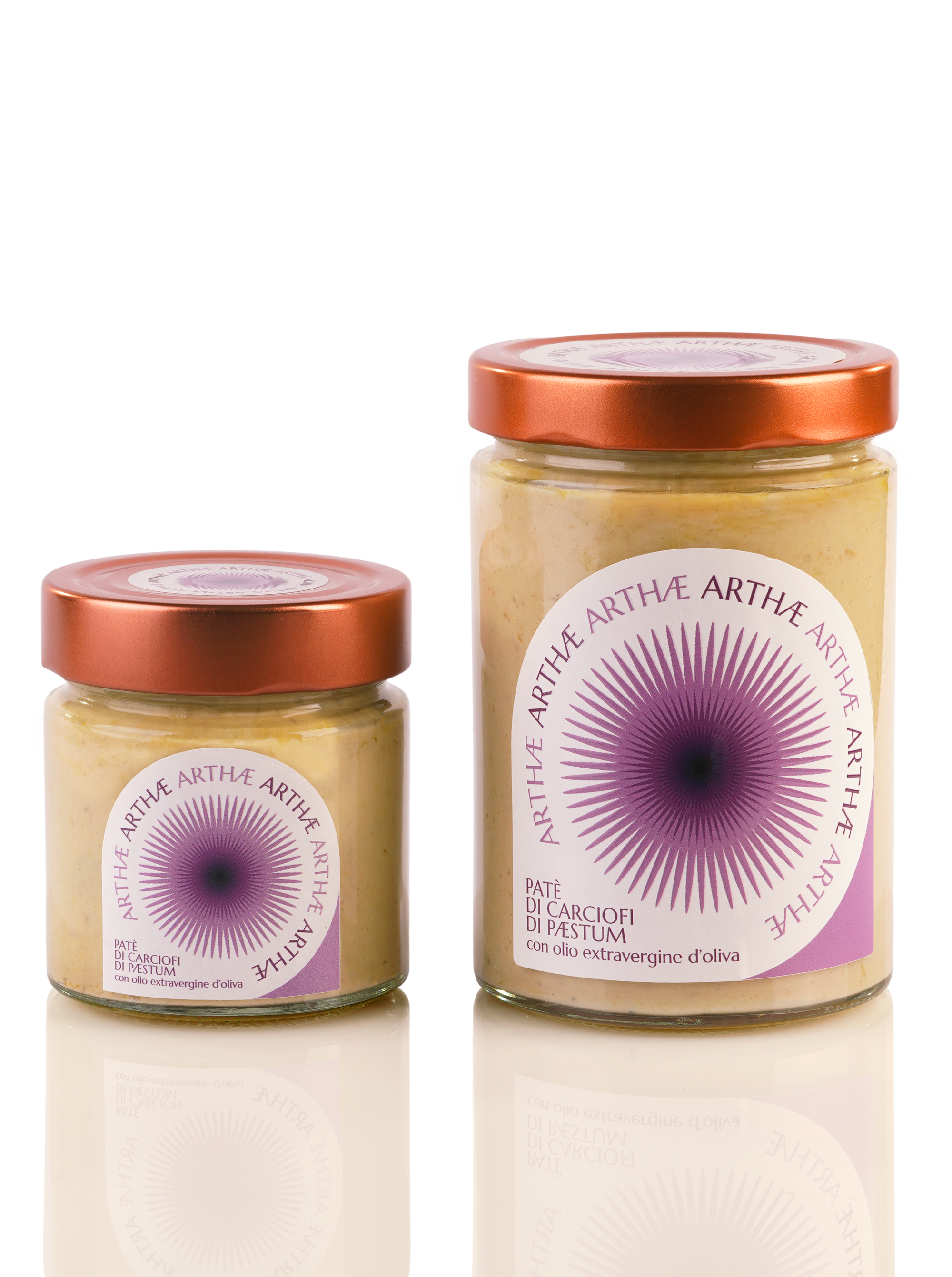 Patè di carciofi con olio extravergine di oliva